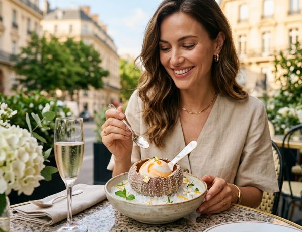 Le petit-fils de Berthillon fait partie des meilleures glaces de Paris avec une signature à l'oursin givré