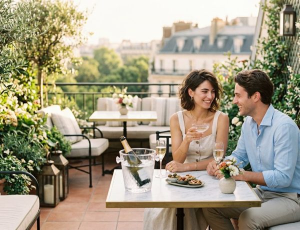 À deux pas du parc Monceau, ce rooftop figure parmi les terrasses cachées les plus convoitées de Paris cet été