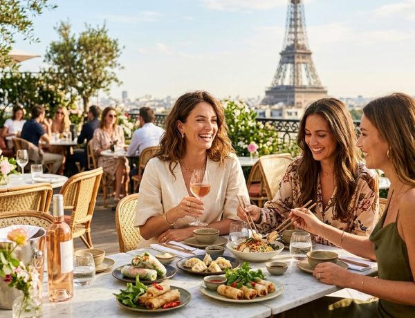 Trois terrasses à Paris ouvertes tout l'été pour un petit déj, un lunch chic ou une dînette asiatique