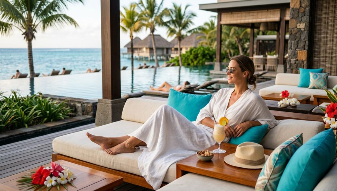 Virginie Efira ne jure que par cet hôtel 5 étoiles à l'île Maurice, entre 476 et 1 328 euros la nuit