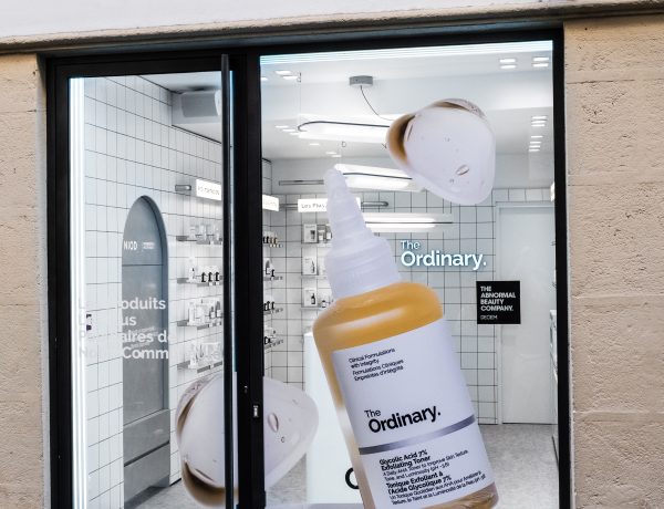 Facade boutique The Ordinary - Paris