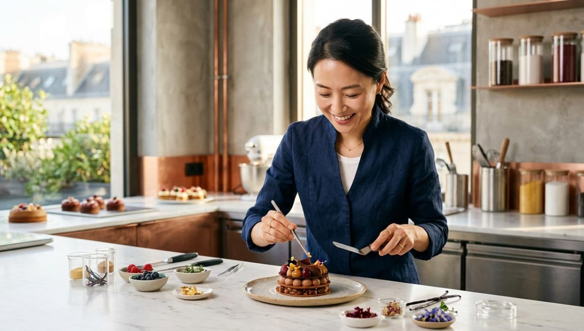 Eunyoung Yun, première femme sacrée cheffe pâtissière la plus créative au monde