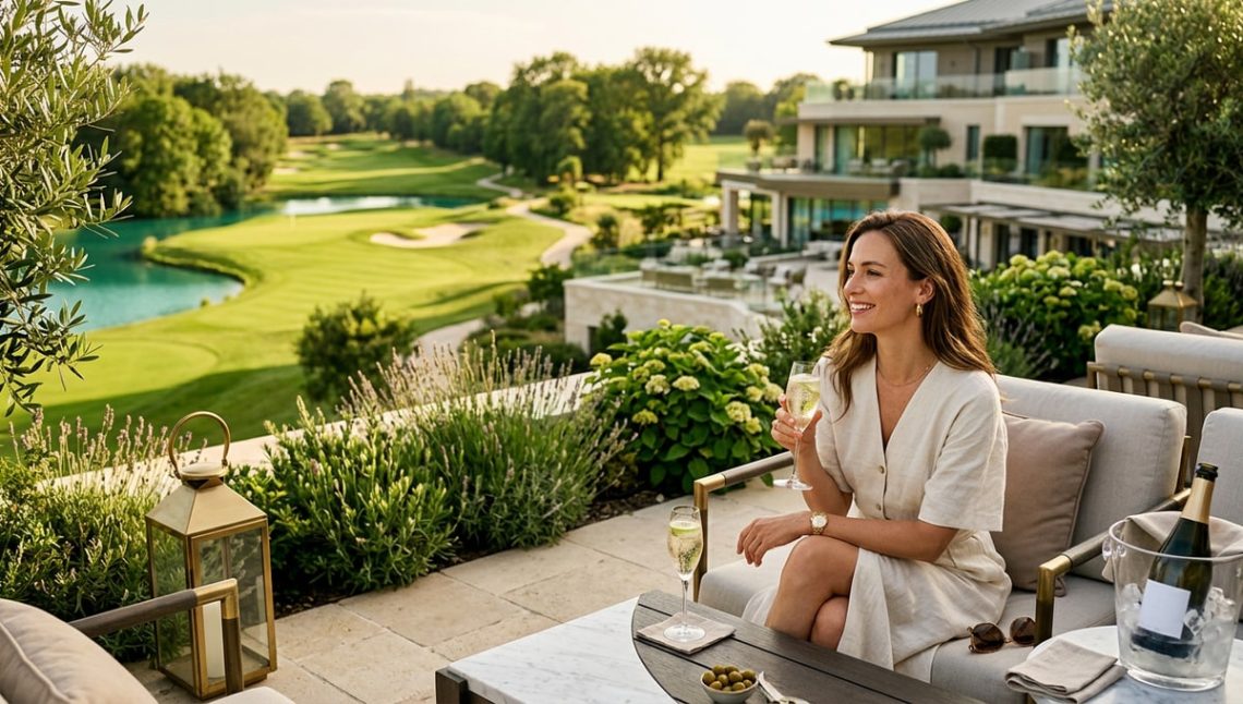 Au bord du golf Paris Val d'Europe, un 5 étoiles à 580€ la nuit ouvre en 2030