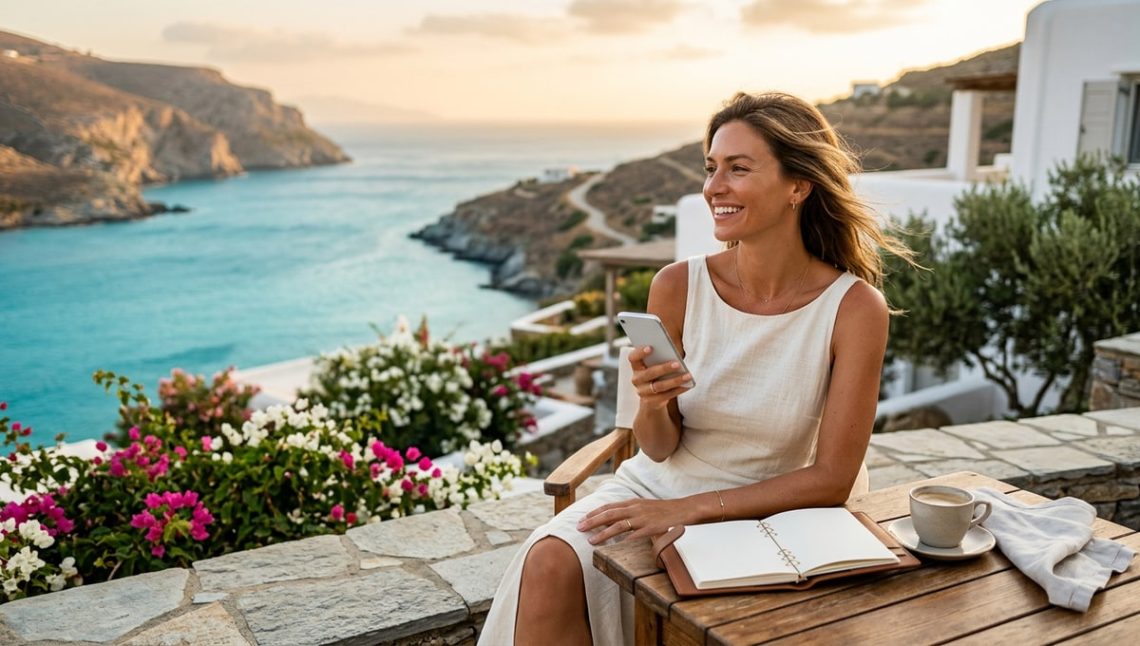 Sur l'île d'Andros, j'ai confié dix jours de vacances à une IA touristique