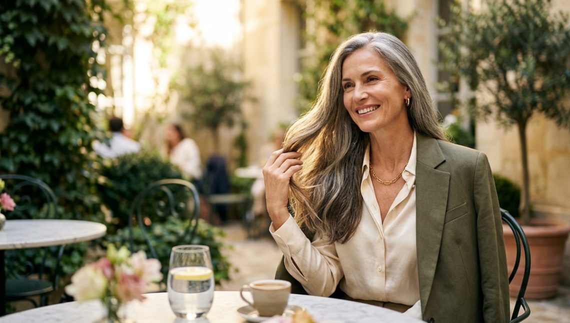 À 55 ans, j'ai gardé mes cheveux longs et voici la règle qui change tout