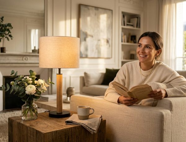 Cette lampe Maisons du Monde à 19,99€ habille un salon avec un vrai style déco