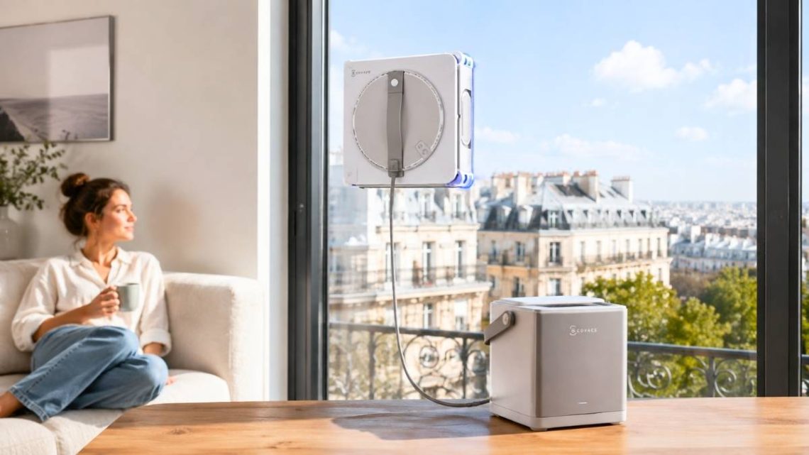 Ce robot laveur de vitres Ecovacs testé passe à 349,99€ au lieu de 449€