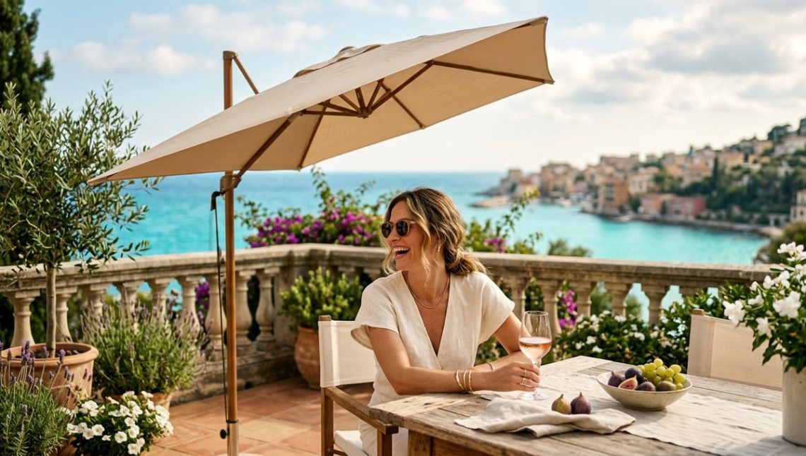 Maisons du Monde casse les prix sur ce parasol inclinable à moins de 50 euros