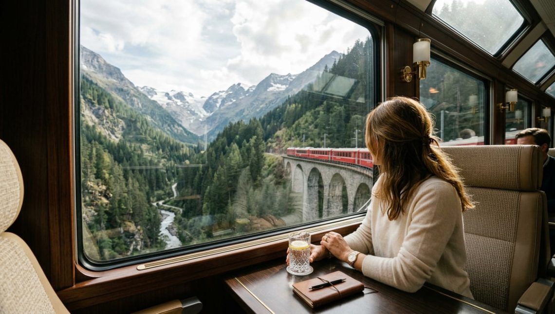 Ces deux voyages en train classés à l'Unesco traversent des paysages fous en Europe