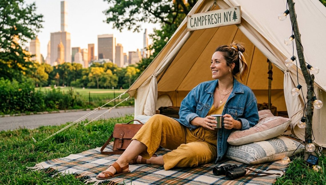 Camper gratuitement à Central Park cet été, l'expérience insolite d'un voyage à New York