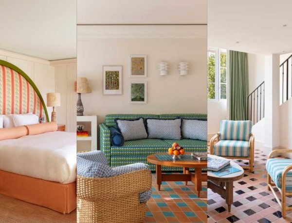 Au Byblos Saint-Tropez, Laura Gonzalez réinvente huit suites en bleu profond
