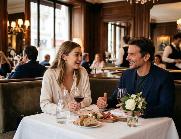 Gigi Hadid et Bradley Cooper s'attablent dans cette table courue de Paris