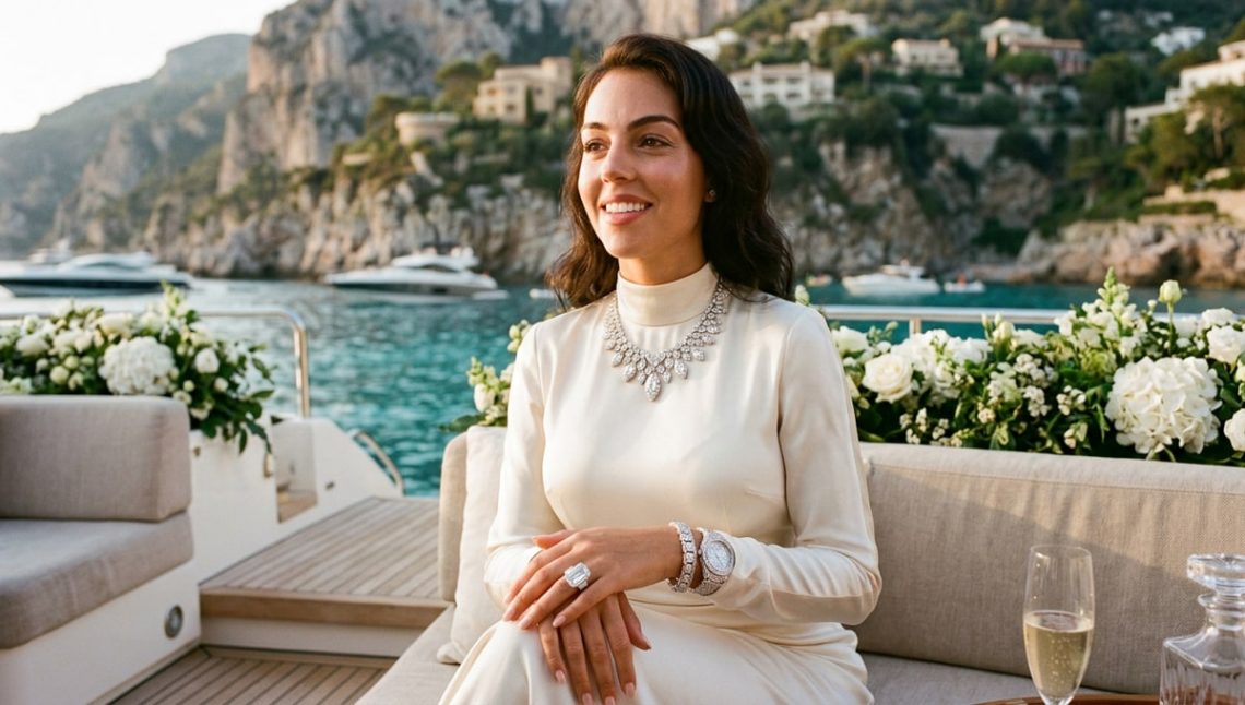 Georgina Rodriguez a dit « oui » à CR7 avec des bijoux Chopard à 75 millions de dollars