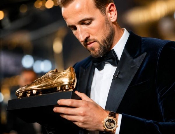Harry Kane arbore une montre à près de 300 000 euros pour son Soulier d'or