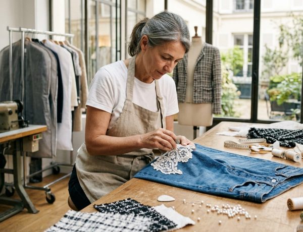 Le 501 de Levi's entre en Haute Couture grâce à une main venue de Chanel
