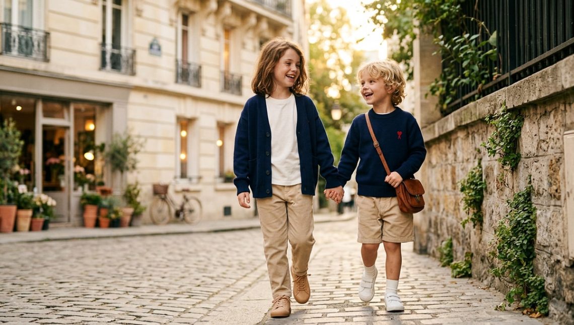 Ami Paris lance Ami Kids, sa toute première ligne unisexe pour enfants