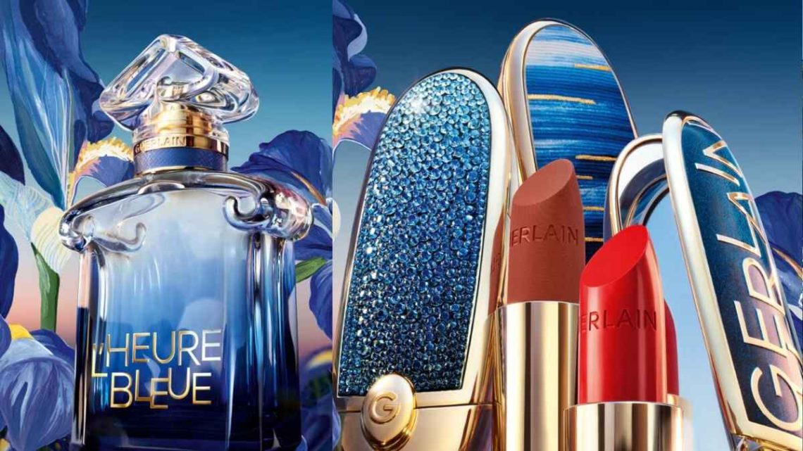 Guerlain réinvente L'Heure Bleue en 2026 avec un trio de rouges à lèvres collector