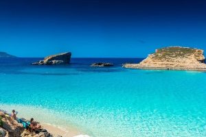 Blue Lagoon à Comino