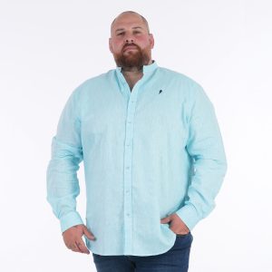Chemise à manches longues - Turquoise