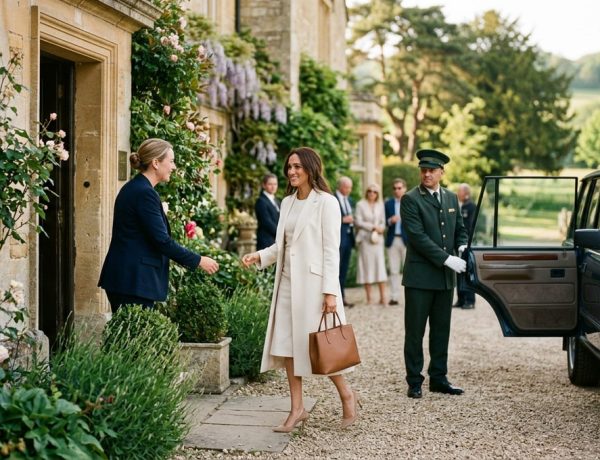 Meghan Markle accueillie en grande pompe dans cet hôtel de luxe des Cotswolds