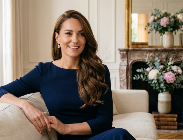 Kate Middleton adopte le side hair, cette astuce coiffure qui sublime les cheveux longs