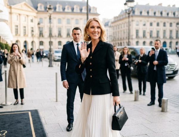Céline Dion signe son grand retour à Paris en Dior, Schiaparelli et Alaïa