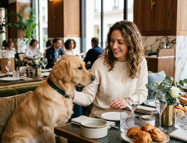 Au Kimpton St Honoré, ce brunch dominical accueille les chiens à sa table