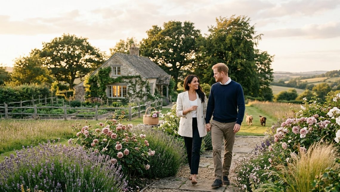 Meghan Markle et le prince Harry dévoilent leur nouvelle vie à la campagne