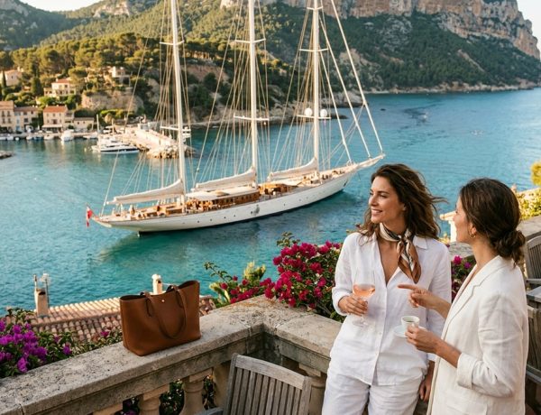 Le plus grand voilier de luxe du monde a jeté l'ancre dans la baie de Cassis
