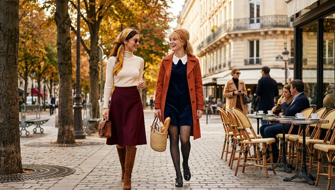 Bella Hadid et Sienna Spiro relancent la mode des années 60 cet automne