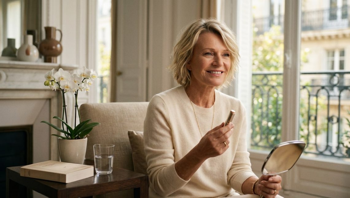 À 63 ans, Sophie Davant mise sur ce stick Merit à 42€ chez Sephora