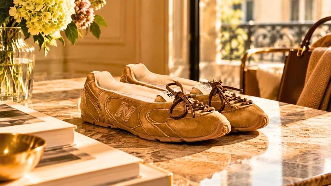 Miu Miu x New Balance 530 SL Mary Jane à 890€, la fin des ballerines ?