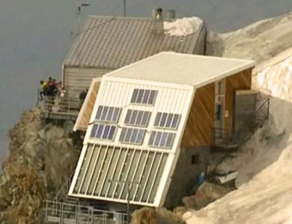 L'ancien refuge du Goûter redescend à Saint-Gervais et retrouve une seconde vie