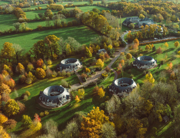 vue d'ensemble Les Manoirs de Tourgéville