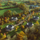 vue d'ensemble Les Manoirs de Tourgéville
