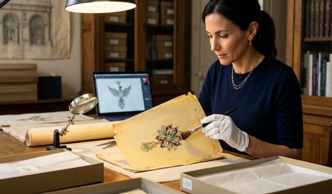 FreshMagazine - Tiffany & Co. et le MAD numérisent 10 000 archives inédites de Jean Schlumberger