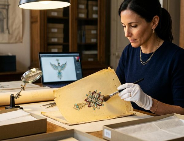FreshMagazine - Tiffany & Co. et le MAD numérisent 10 000 archives inédites de Jean Schlumberger