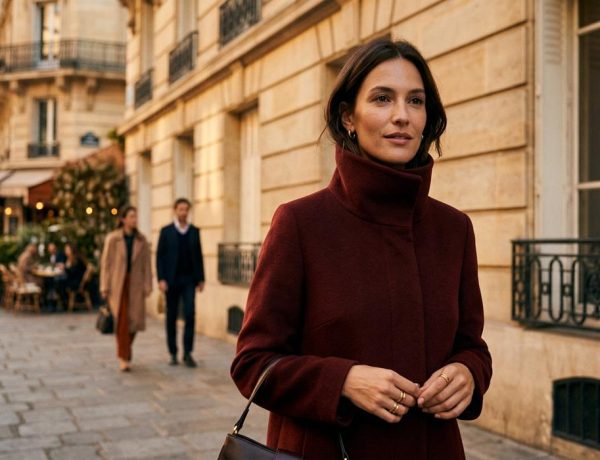 FreshMagazine - Le manteau funnel-neck s'impose comme la tendance outerwear incontournable de l'hiver 2026