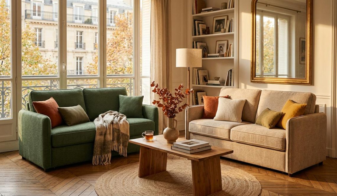 FreshMagazine - Deux canapés convertibles Maisons du Monde à moins de 600 euros à saisir en octobre