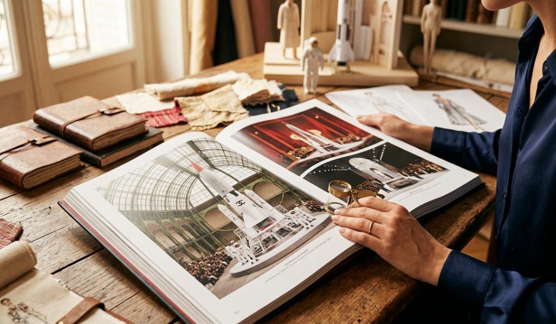 FreshMagazine - Dans les coulisses de Chanel, 328 pages sur un siècle de décors de défilés