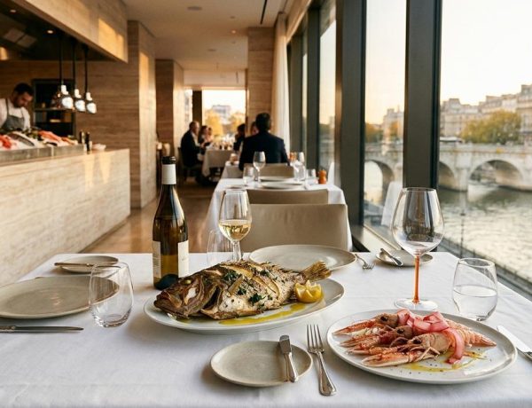 FreshMagParis - Au 7e étage du Cheval Blanc, ce Saint-Pierre entier et ces langoustines siciliennes réveillent les meilleurs restaurants de poisson de Paris