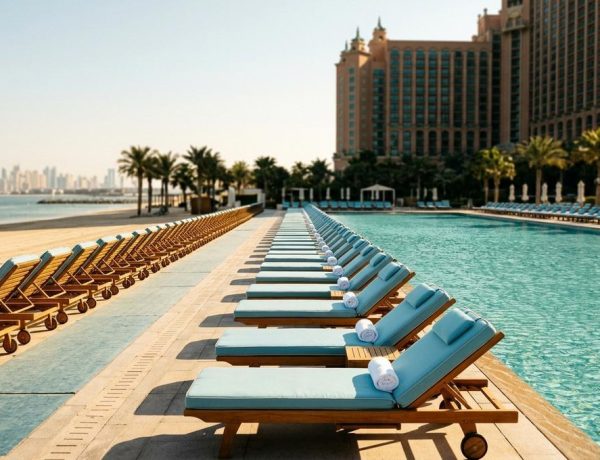 FreshMagParis - Transats vides et piscines desertes à Dubaï, où les hôtels offrent un séjour pour un acheté sans faire revenir les touristes