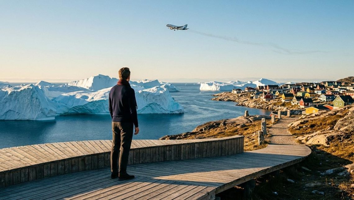 FreshMagParis - Rejoindre les icebergs du Groenland demandera bientôt une seule escale à Copenhague, avec cinq heures de vol jusqu'à Ilulissat