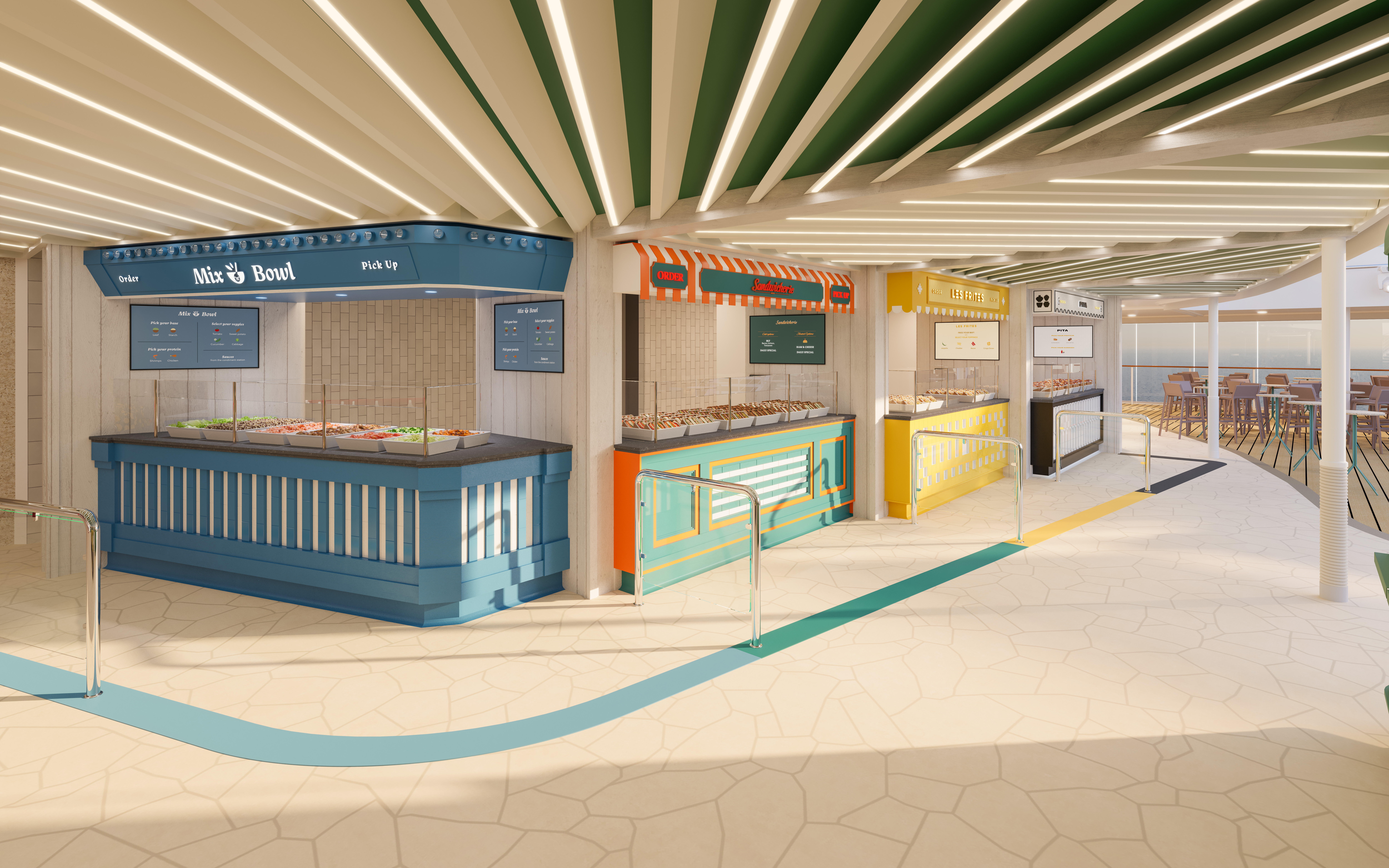 Comptoir MSC World Asia croisière en méditerranée