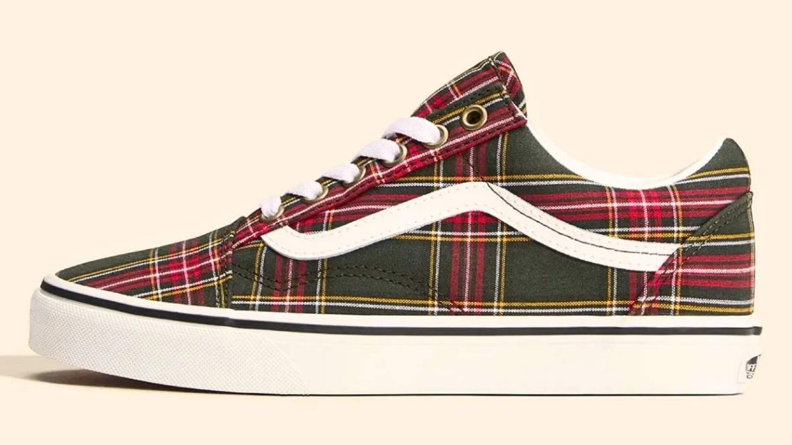 Des Vans spécial Noël qui ressemblent à votre plaid préféré, et la Old Skool à carreaux est déjà la plus désirable des quatre