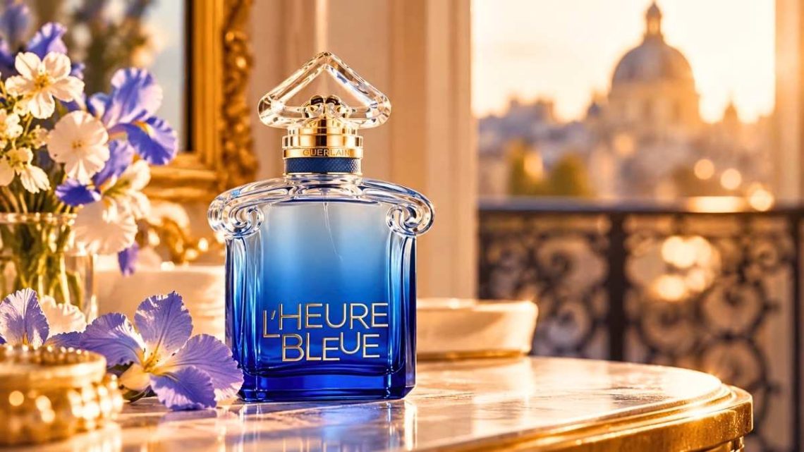 L'iris poudré de Guerlain L'Heure Bleue, la fragrance la plus convoitée de la saison à 117€