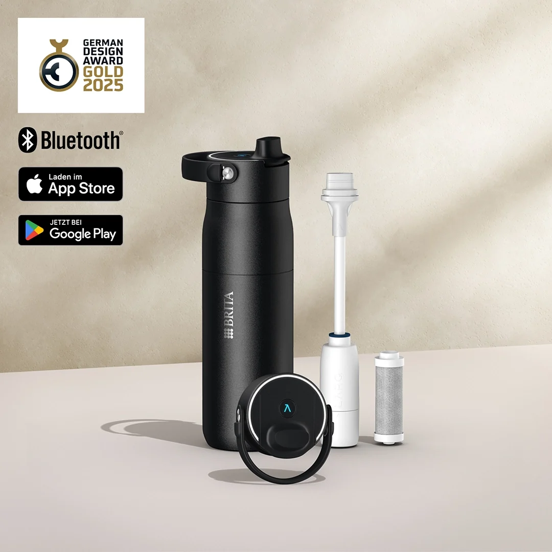 Gourde Larque iQ filtrante cadeau de noel à offrir Brita